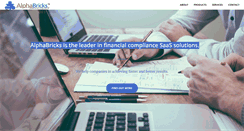 Desktop Screenshot of crm.alphabricks.com